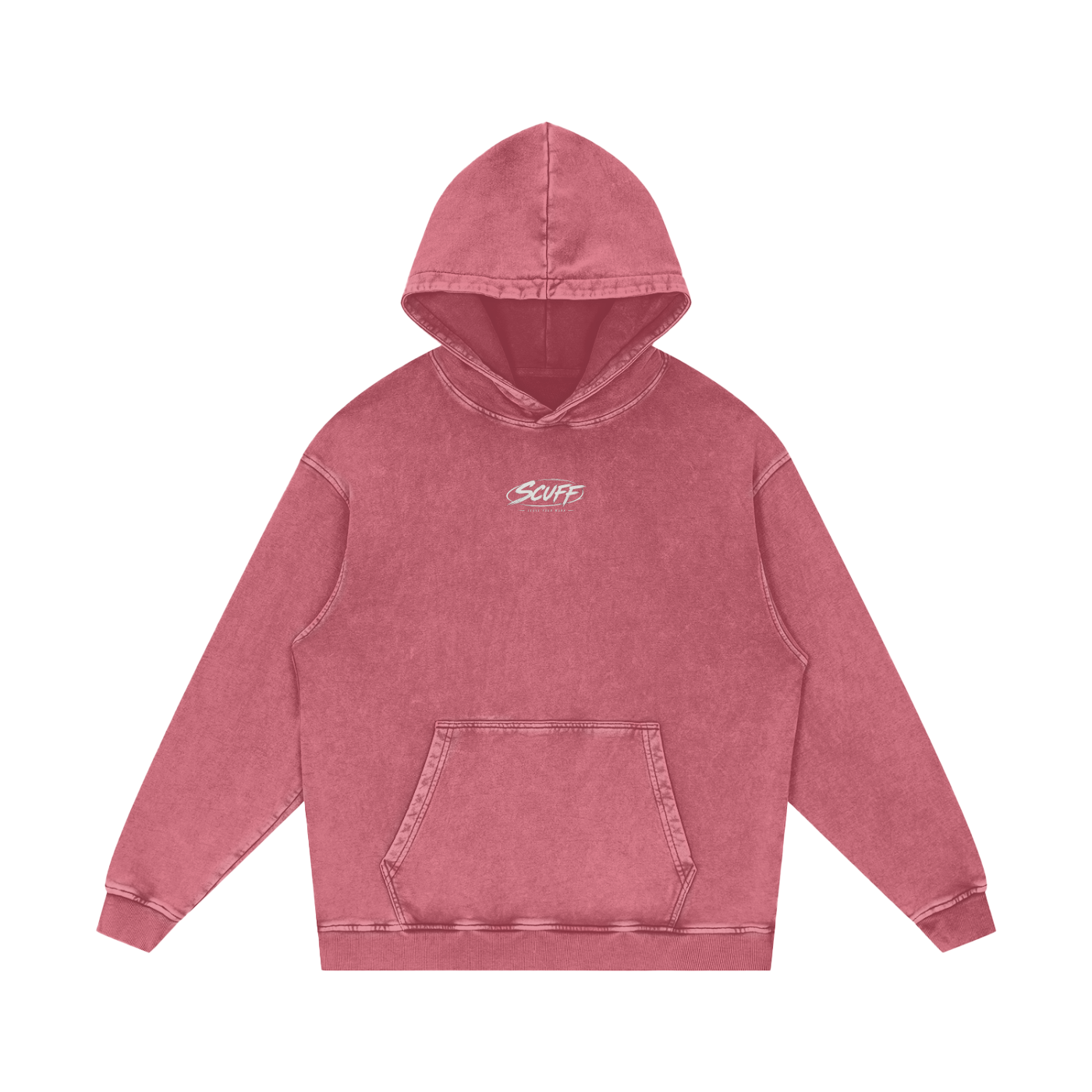 SCUFF stonewash mascot hoodie