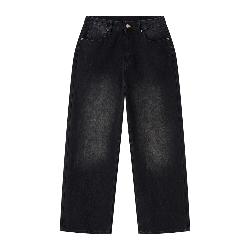 SCUFF wolf mascot jeans