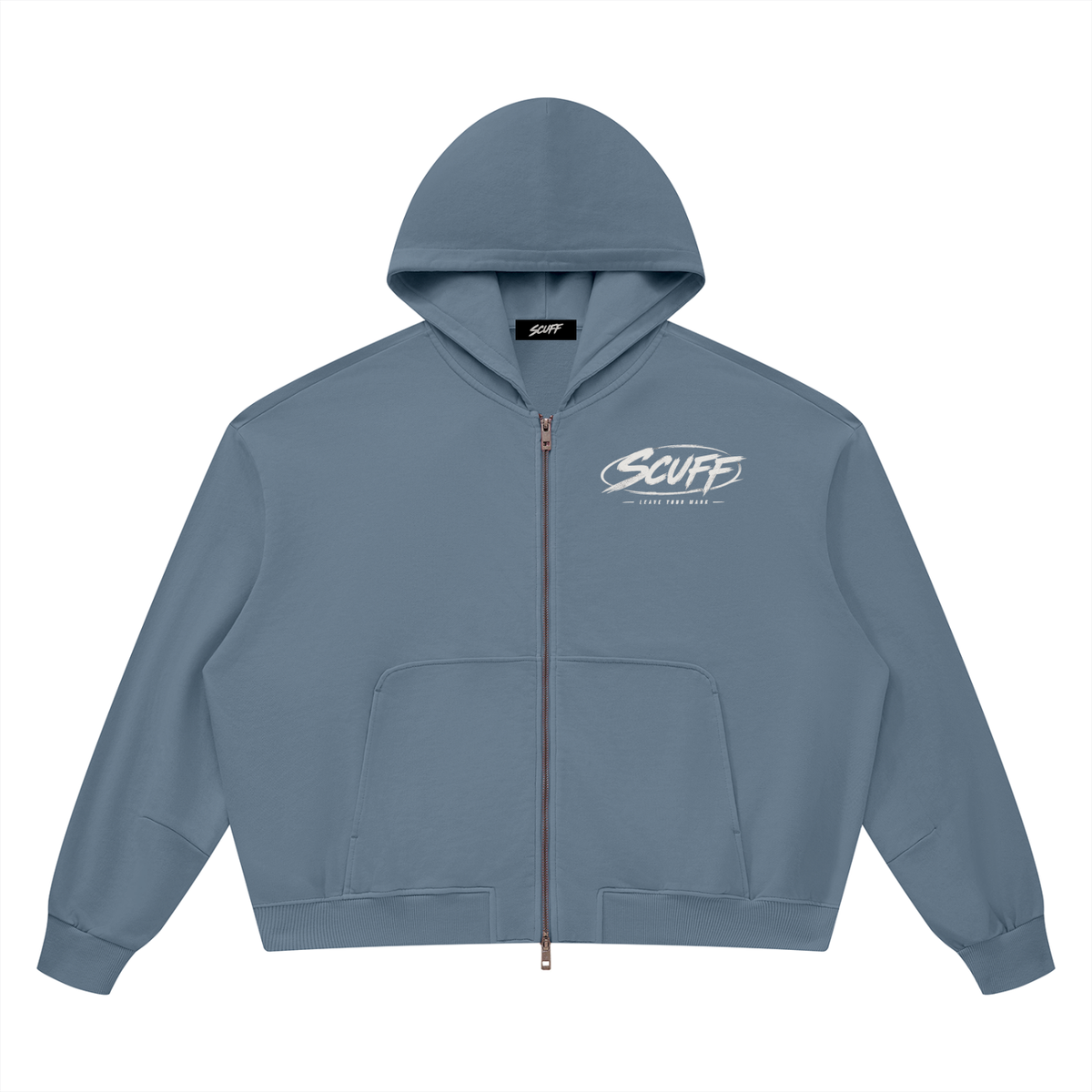 SCUFF Logo Full Zip Hoodie