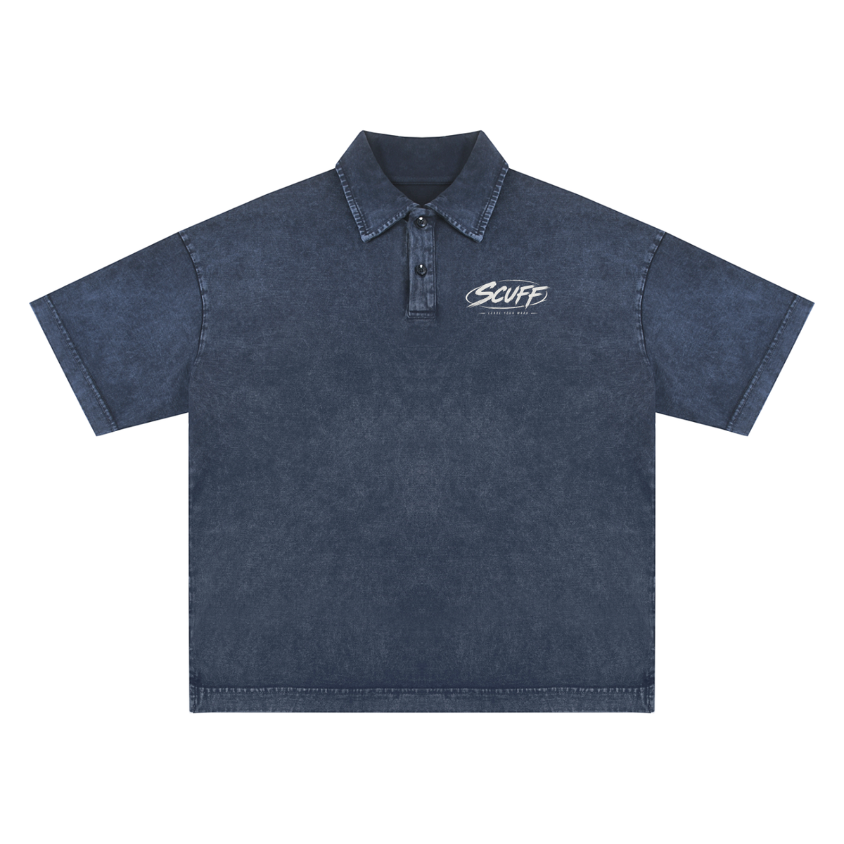SCUFF Snow-Washed Polo