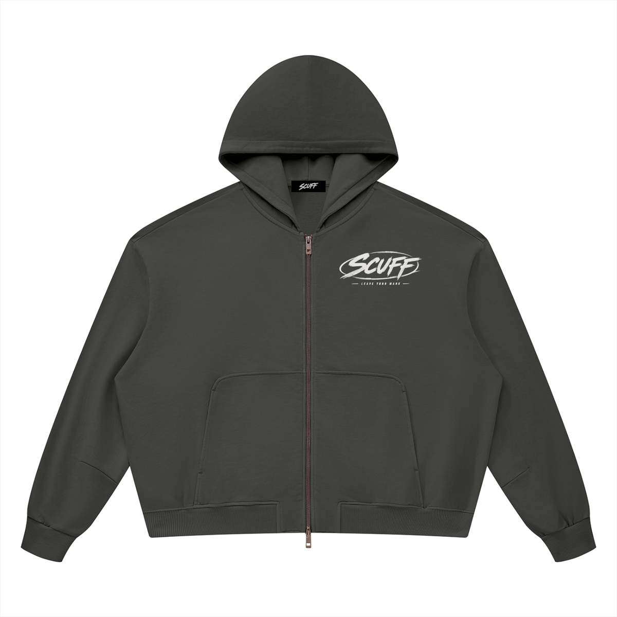 SCUFF Logo Full Zip Hoodie