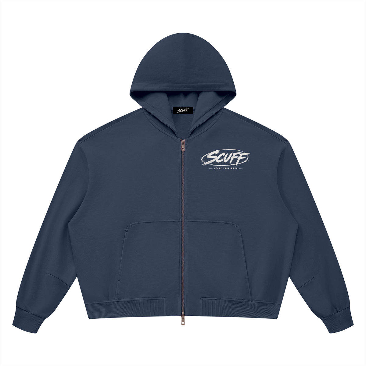 SCUFF Logo Full Zip Hoodie