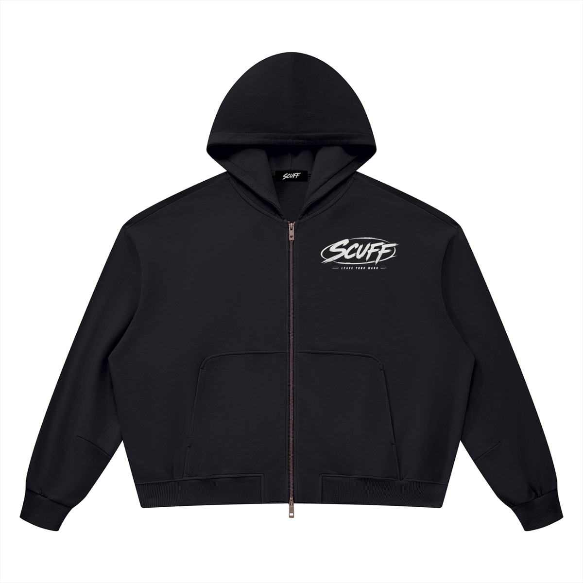 SCUFF Logo Full Zip Hoodie