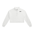 SCUFF Women's Crop Quarter-Zip Sweatshirt