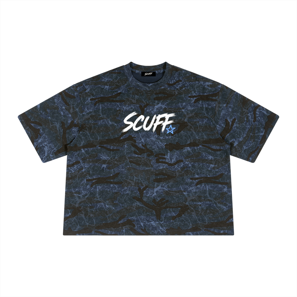 SCUFF Camo Print Stick Rider T-Shirt