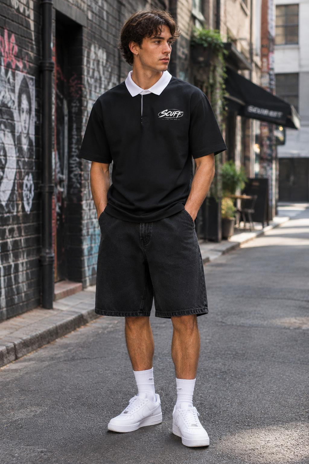 SCUFF Contrast Polo