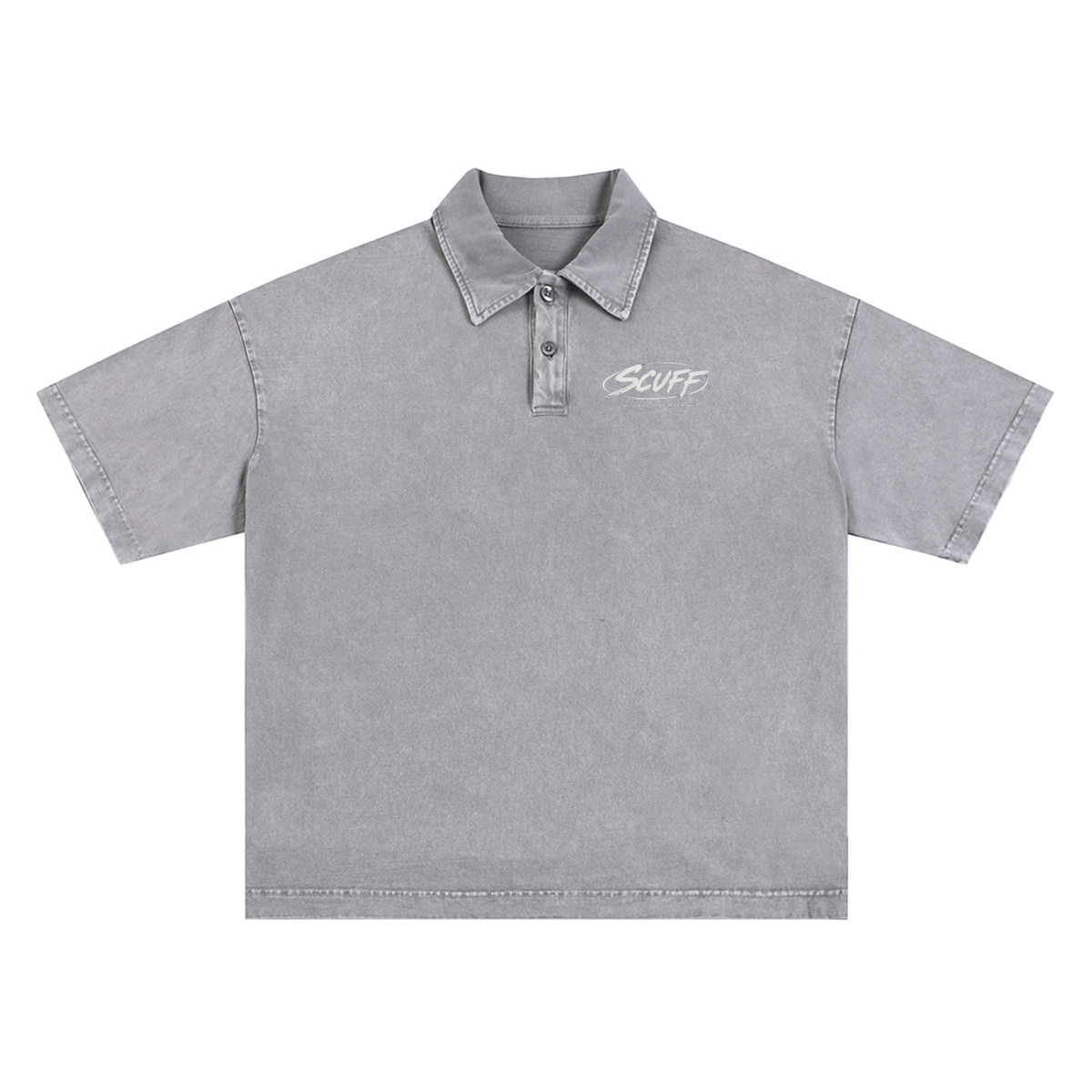 SCUFF Snow-Washed Polo