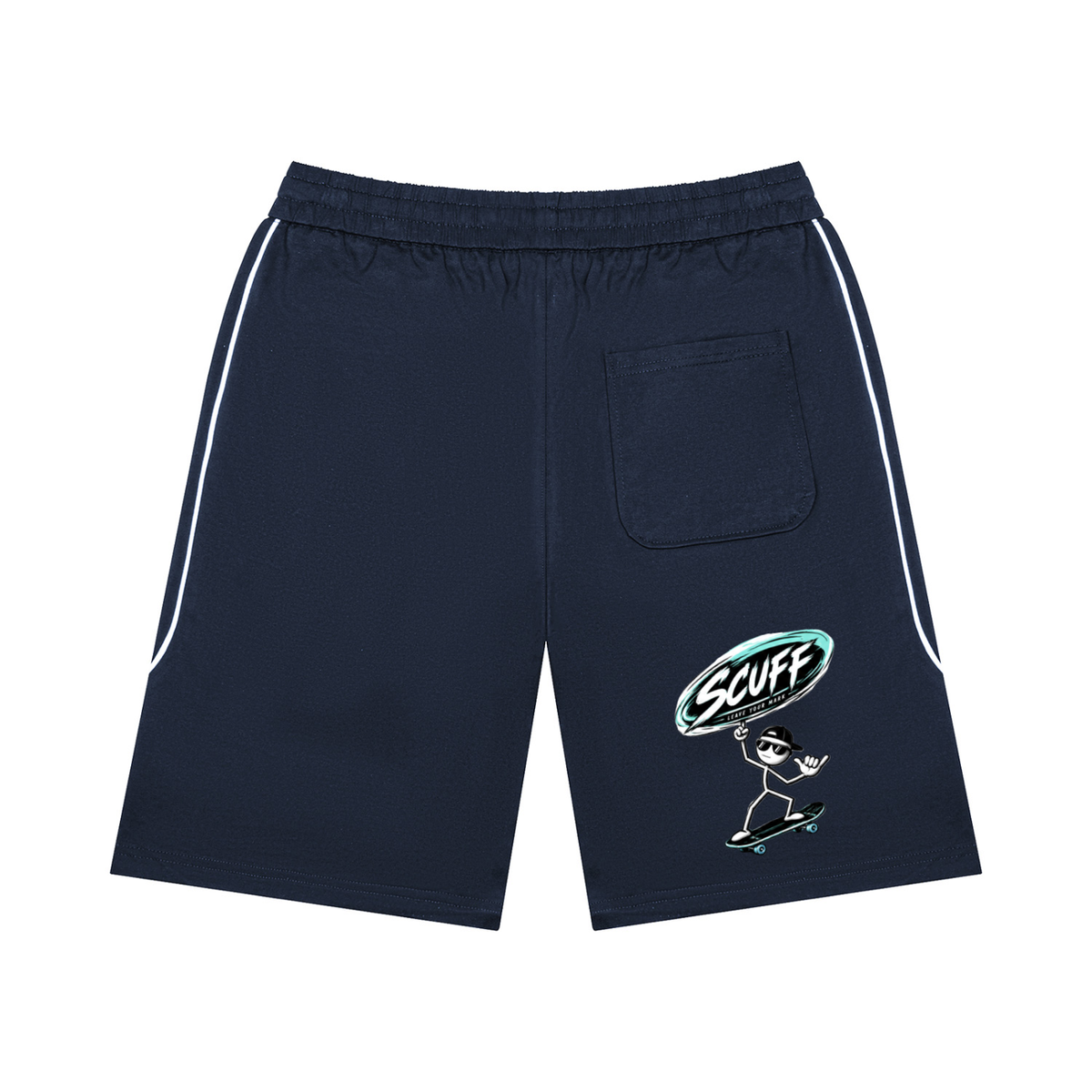 SCUFF Stick Rider Piping Shorts