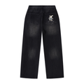 SCUFF wolf mascot jeans