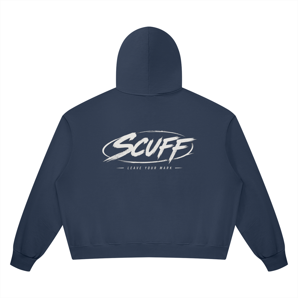 SCUFF Logo Full Zip Hoodie