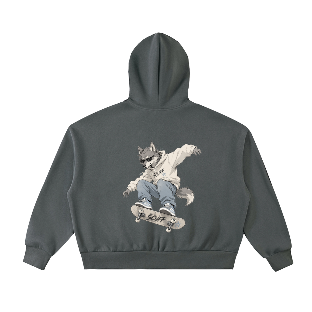 SCUFF Wolf Full-Zip Hoodie