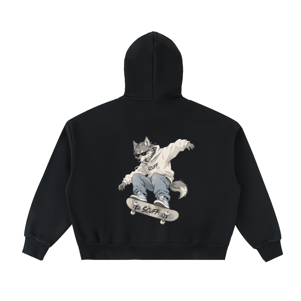 SCUFF Wolf Full-Zip Hoodie