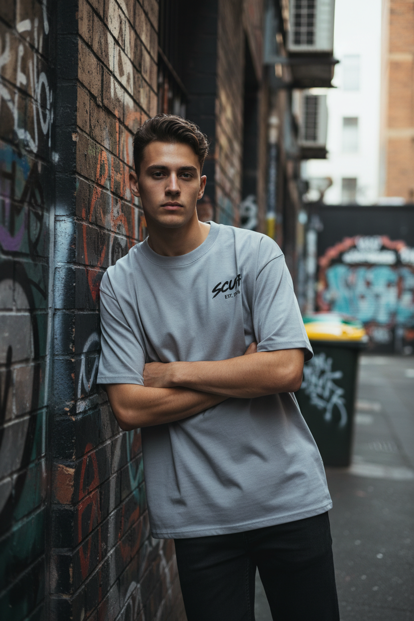 SCUFF Logo T-Shirt Lifestyle