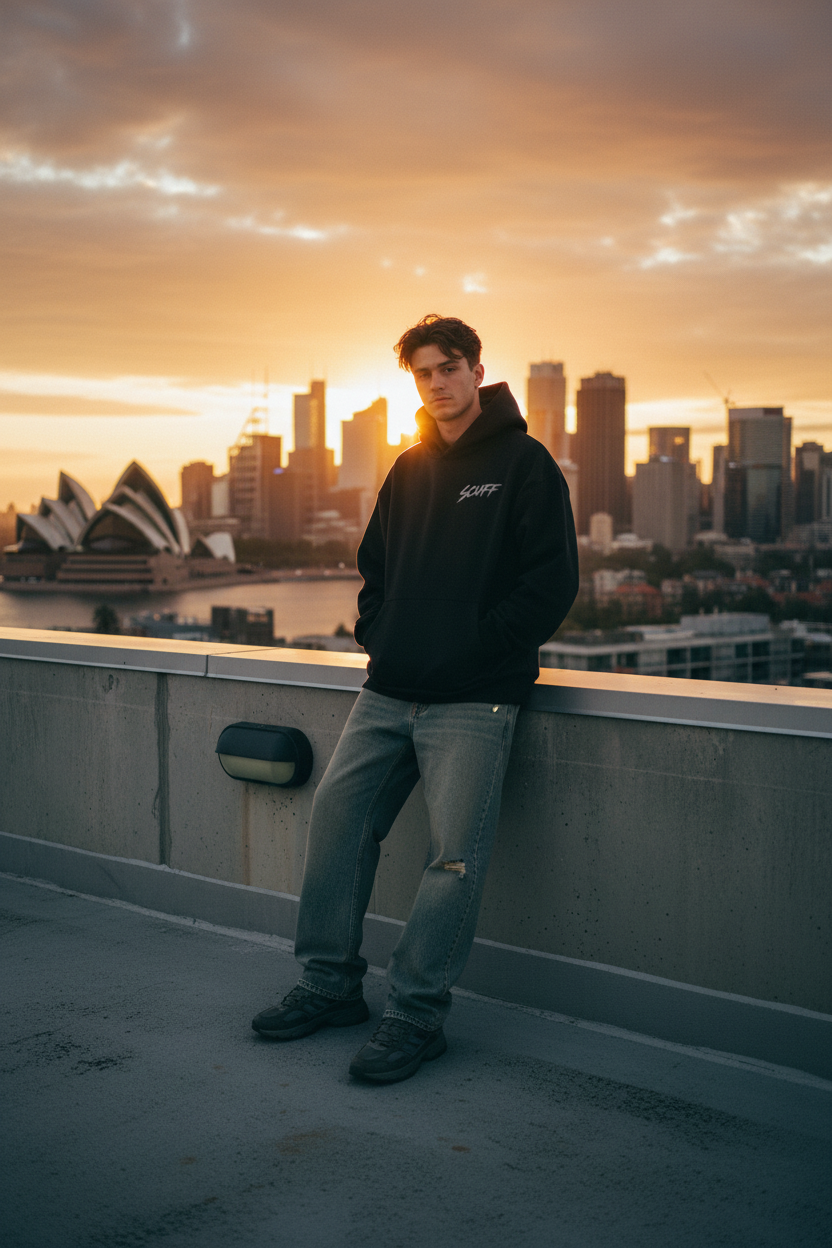 SCUFF Original Oversized Hoodie Lifestyle